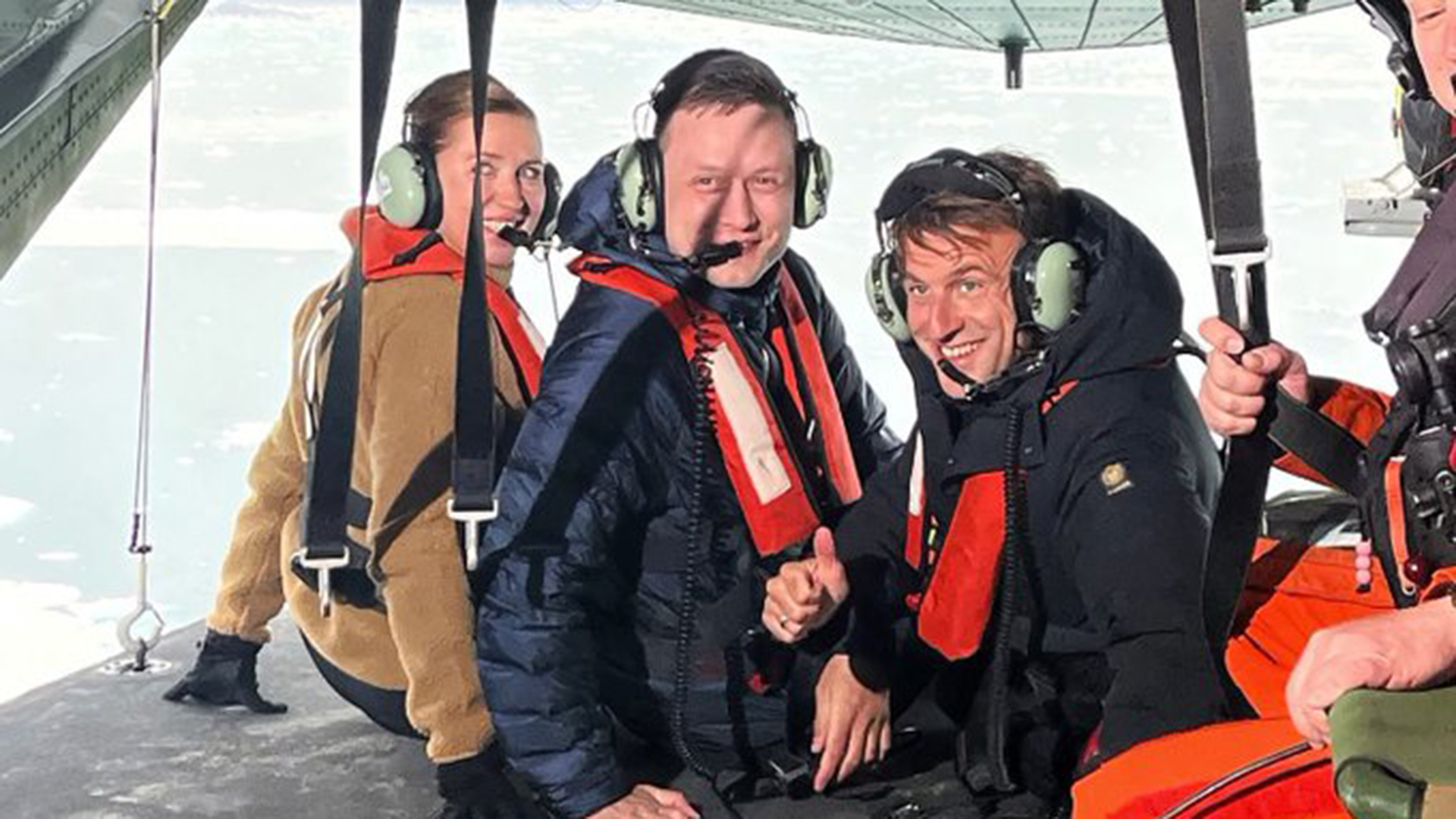 “格陵兰岛不得出售”，马克龙首登格陵兰岛，讲话强调法国和欧盟的团结立场