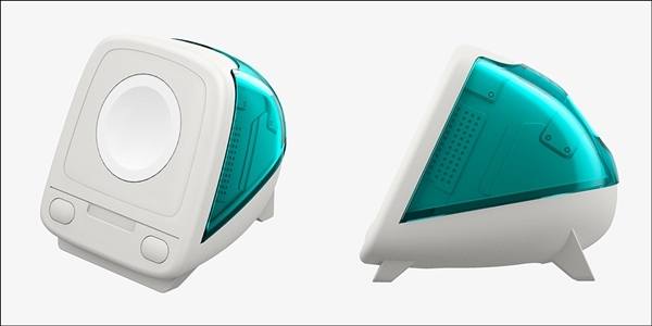 苹果经典iMac G3缩小回归:变身成Apple Watch充电底座