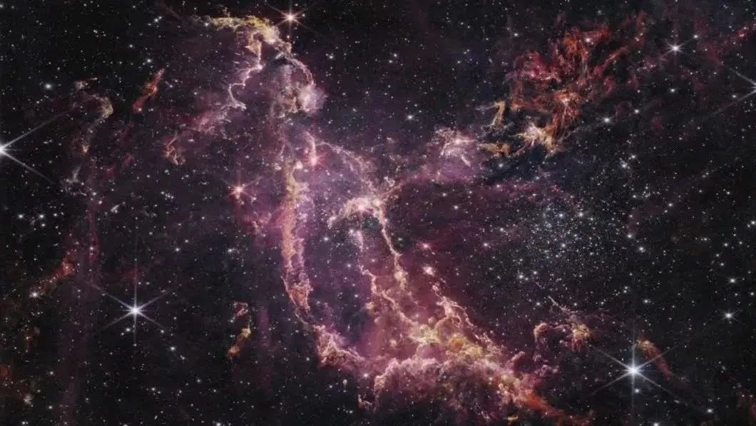 NGC346，这是一个美丽的星系，很美的