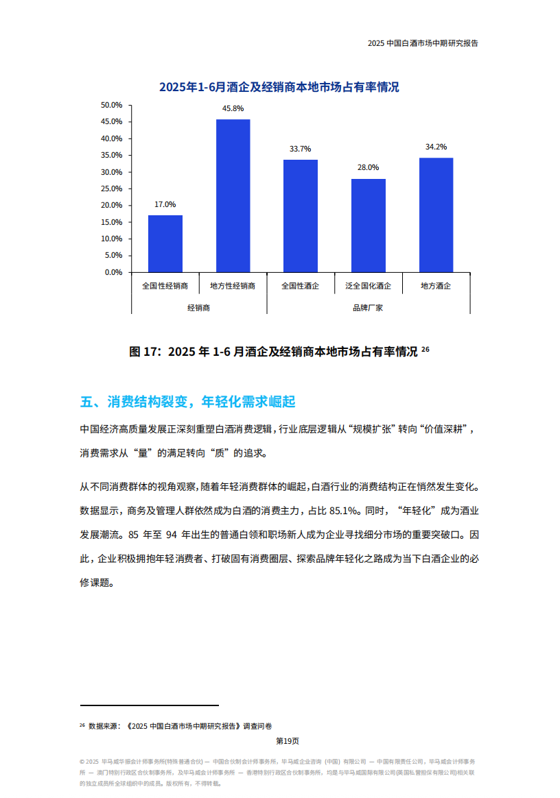 《2025中国白酒市场中期研究报告》发布，七大趋势值得关注......