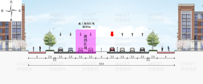 注意绕行！济南济微路（二环南路至文庄路段、济微路与规划杨家庄路路口）将进行热力施工