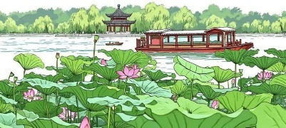 赏荷纳凉正当时！跟着赏荷地图走起 
