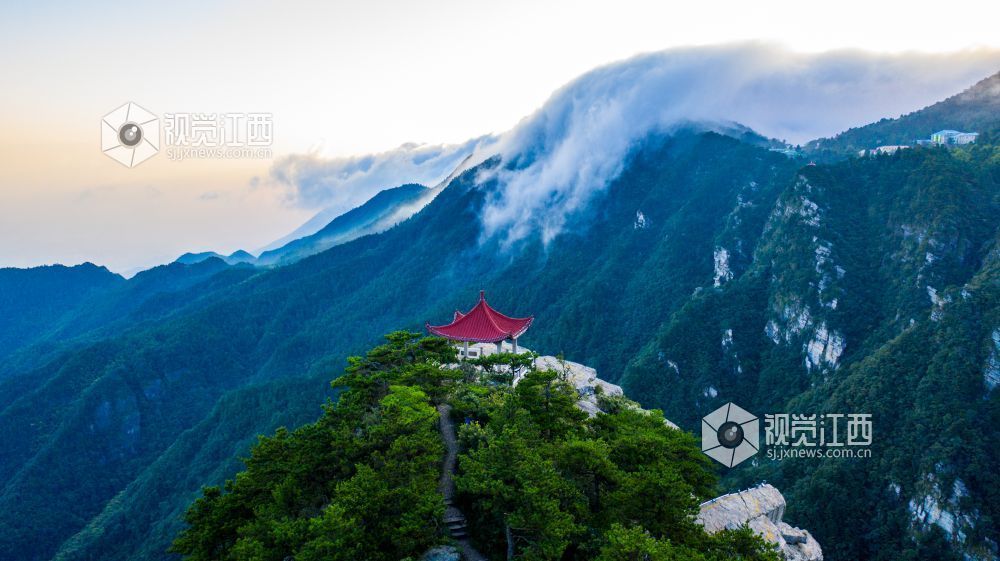 廬山 瀑布云（來源：視覺江西）
