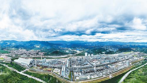 位于涉县经济开发区龙西片区的河钢集团邯钢新区。