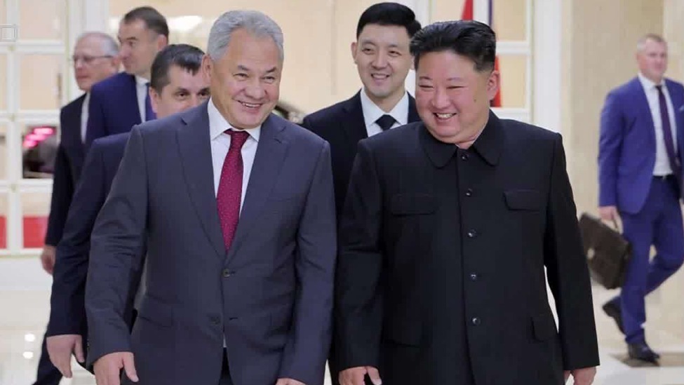 金正恩会见绍伊古