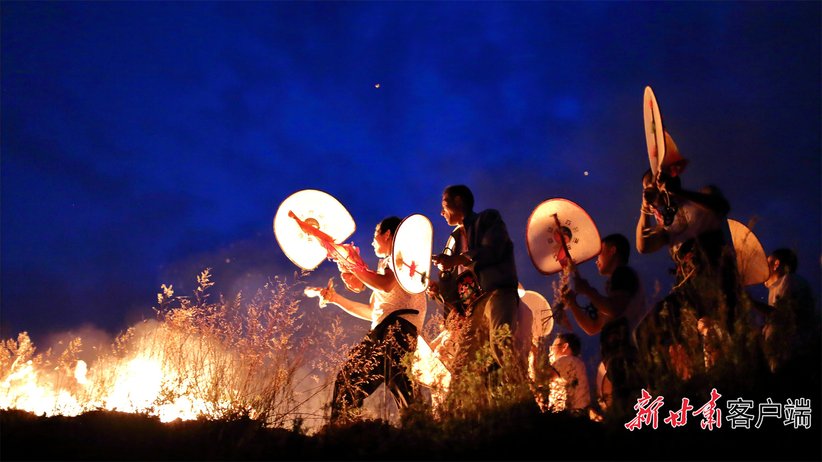 武山旋鼓舞（资料图）