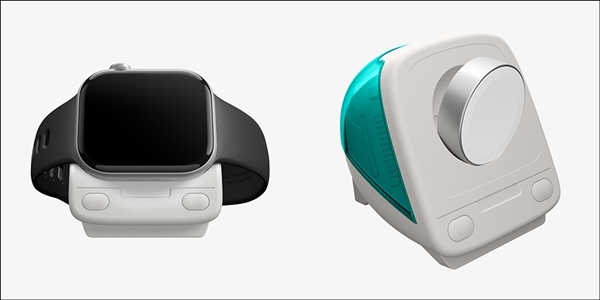 苹果经典iMac G3缩小回归:变身成Apple Watch充电底座