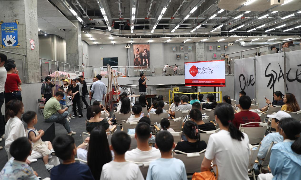 兴隆街道非遗展示体验周活动走进高新三期永安渠商圈