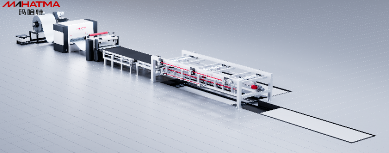 玛哈特开卷矫平剪切线:提升生产效率与产品精度的利器