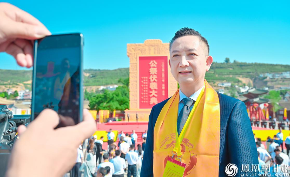 首次参加公祭伏羲大典,让粤港澳大湾区文化艺术教育协会主席周大杏对中华民族历史的了解更为深入。