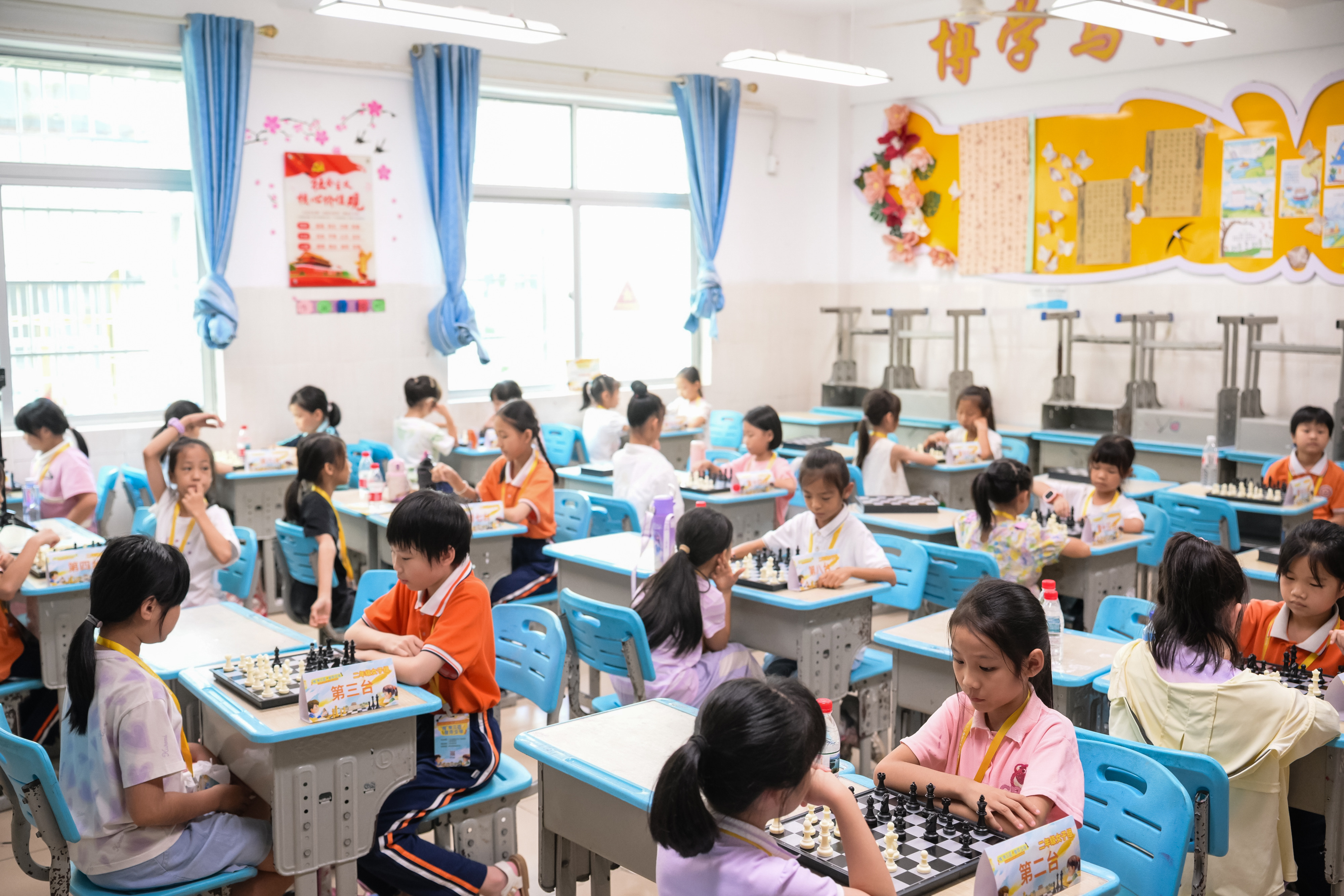 2025年三亚市少年儿童国际象棋联赛举办