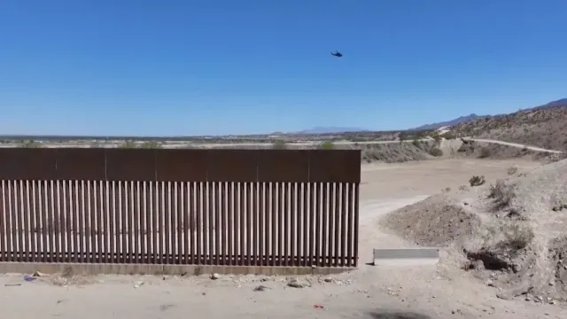 美墨边境墙，小布什提出修建，一度被拜登叫停，特朗普2.0时代继续推进