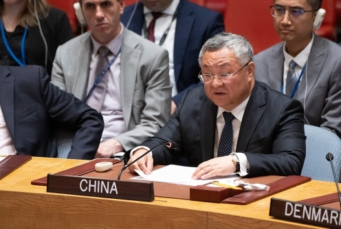 中国常驻联合国代表傅聪
