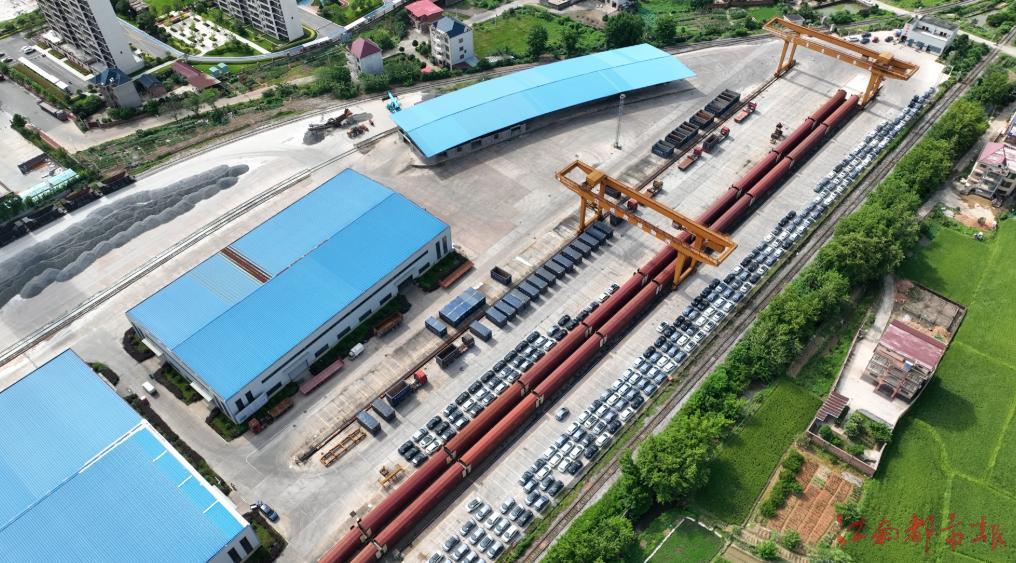 江西抚州→英国费利克斯托港 江西新能源汽车借“铁海联运”跨洋出海