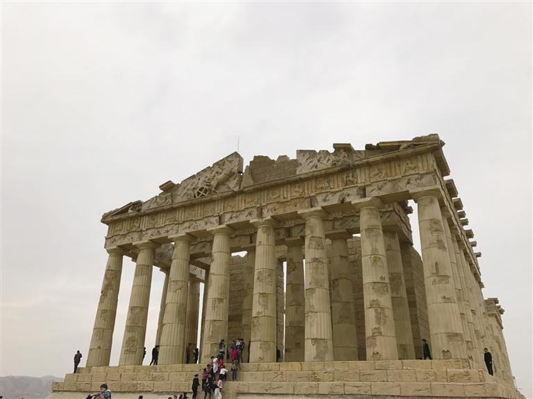 长城西部影视城　记者　杨恽　摄