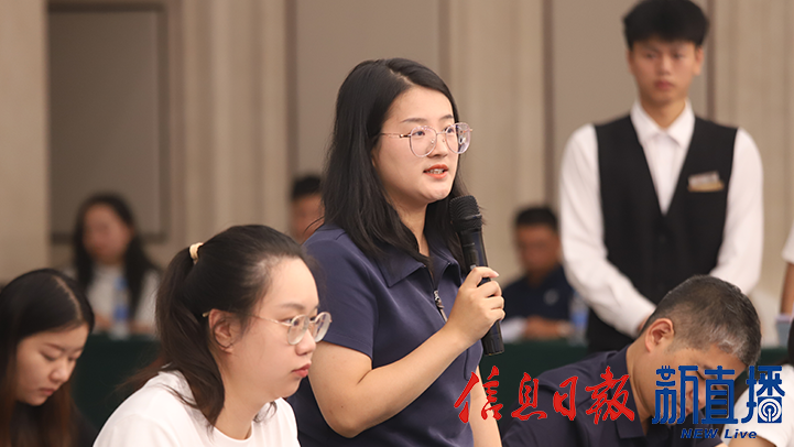 江西衛視提問