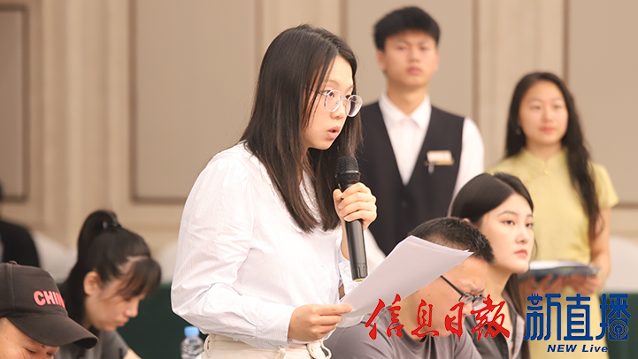 江西衛視提問