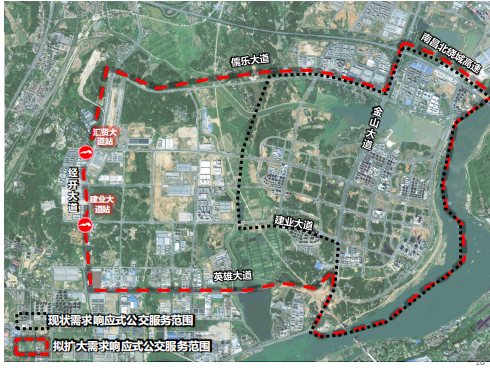 南昌地铁1、2号线延长线公交配套衔接方案公布