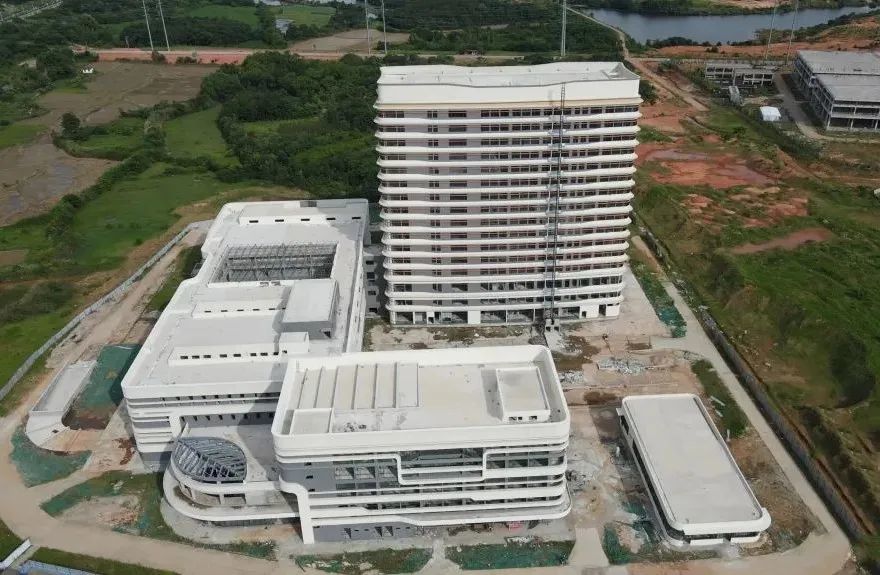 抚州将新增一家公立医院！抚州高新区人民医院楼群初露“芳容”