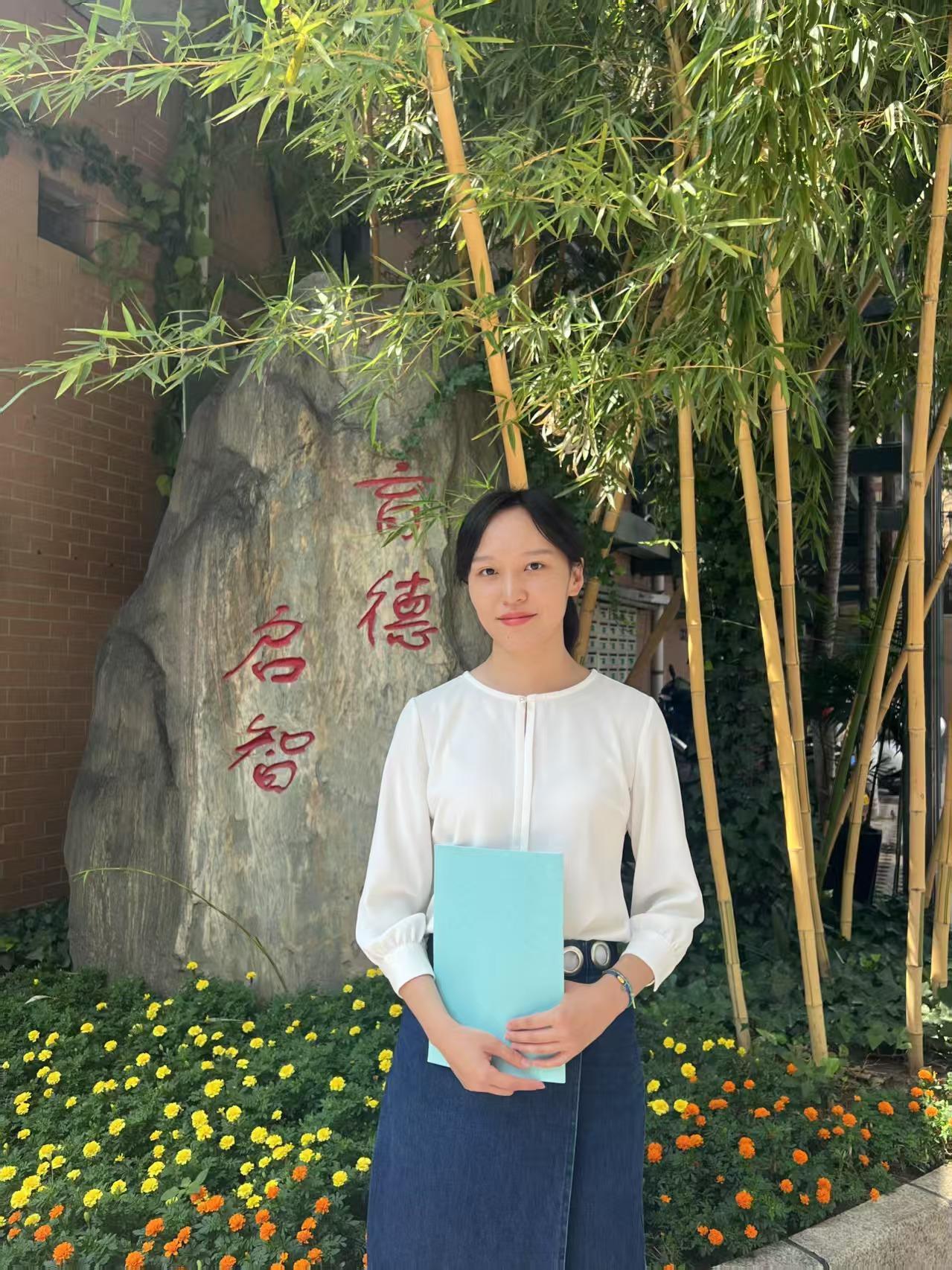 教师袁江乐。 受访者供图