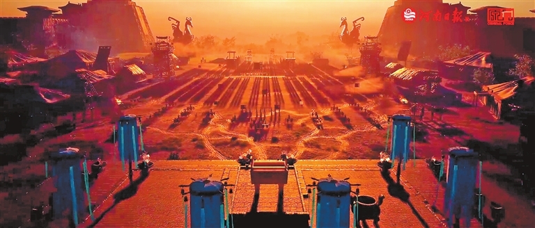 XR沉浸式电影《了不起的甲骨文&middot;王子的荣耀》制作精良。 视频截图