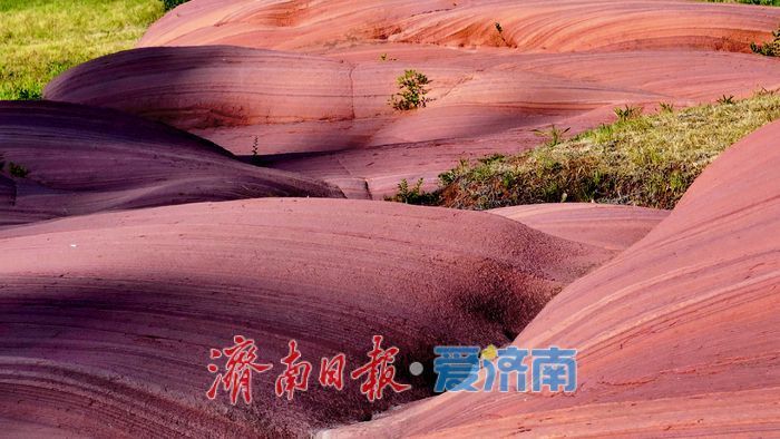 一年四季 泉在济南丨莱芜红石公园:繁华都市中的侏罗纪奇观