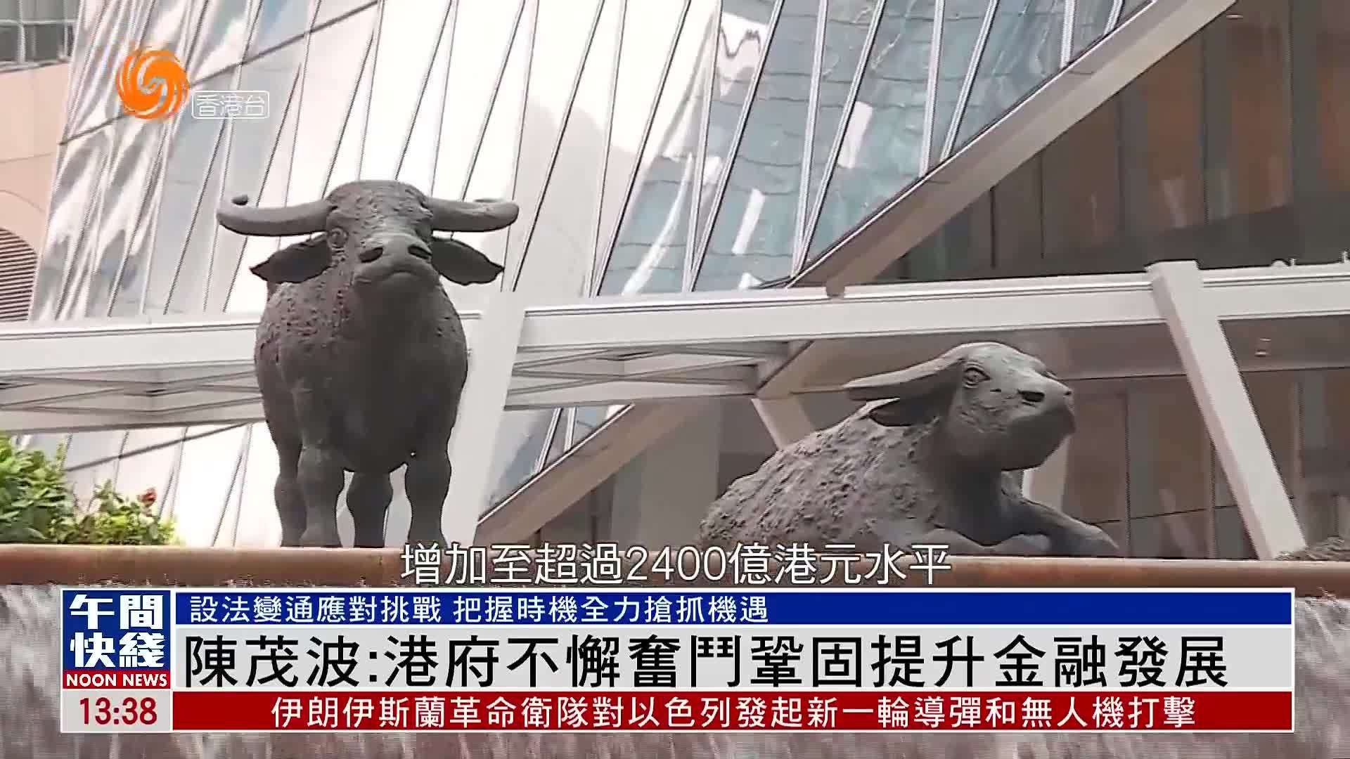 粤语报道｜陈茂波：港府不懈奋斗巩固提升金融发展