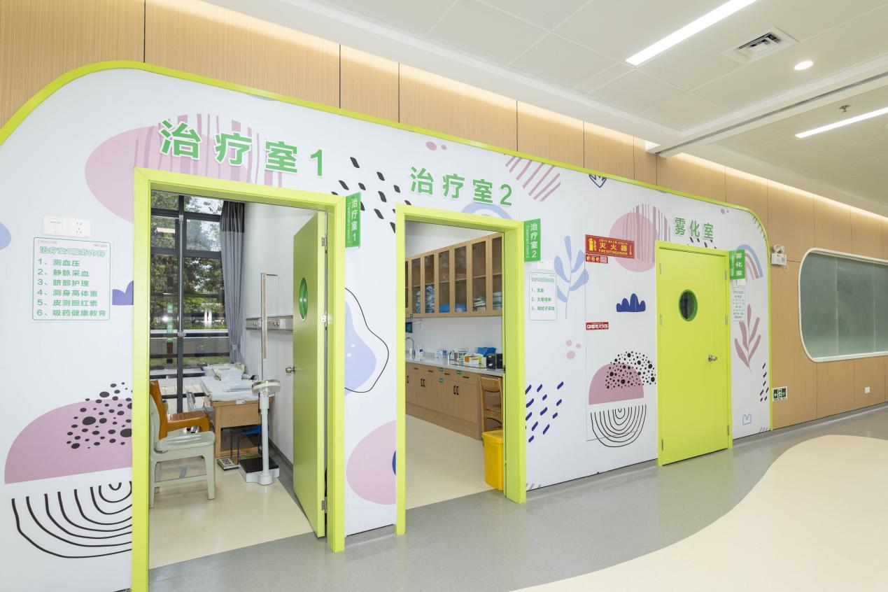 图为:儿童医学中心。