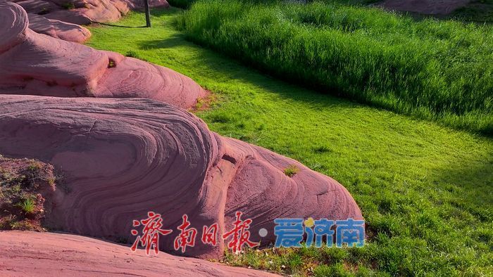一年四季 泉在济南丨莱芜红石公园:繁华都市中的侏罗纪奇观