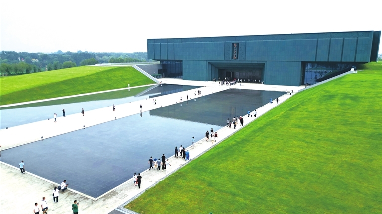 殷墟博物館。本版圖片均由安陽市文化廣電體育旅游局提供