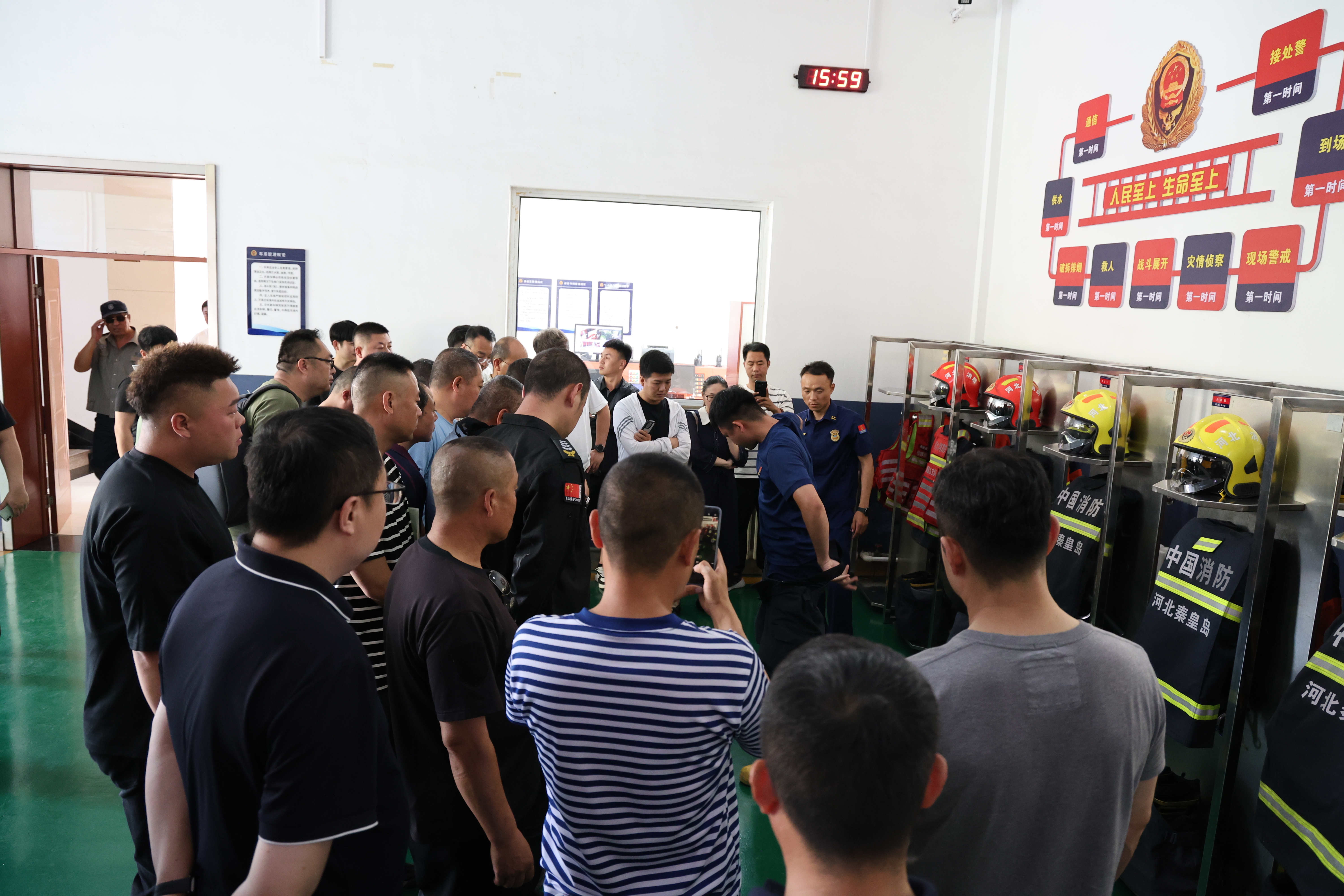 秦皇岛市卫健委联合市消防支队开展消防设施使用专题培训
