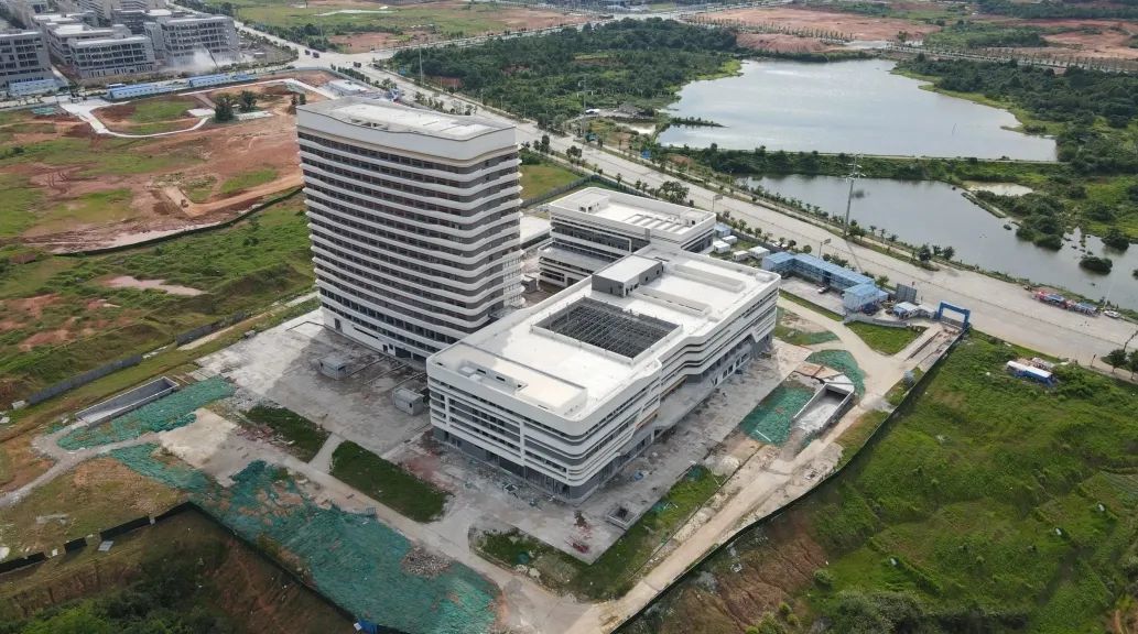 抚州将新增一家公立医院！抚州高新区人民医院楼群初露“芳容”