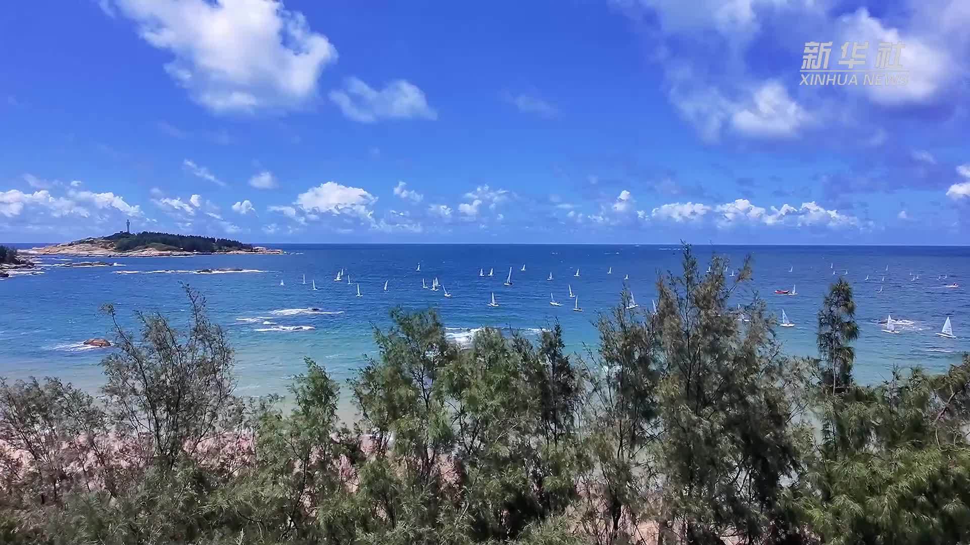 广东省青少年帆船锦标赛在汕尾举行