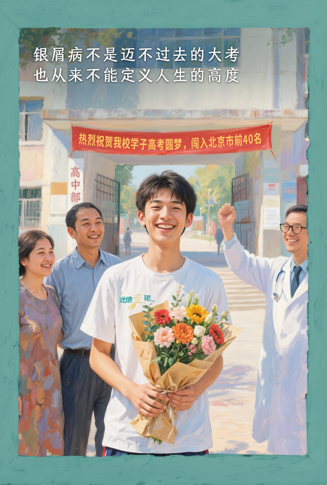 高考前两月爆发银屑病心态崩了，科学诊疗助考生重掌“人生试卷”！
