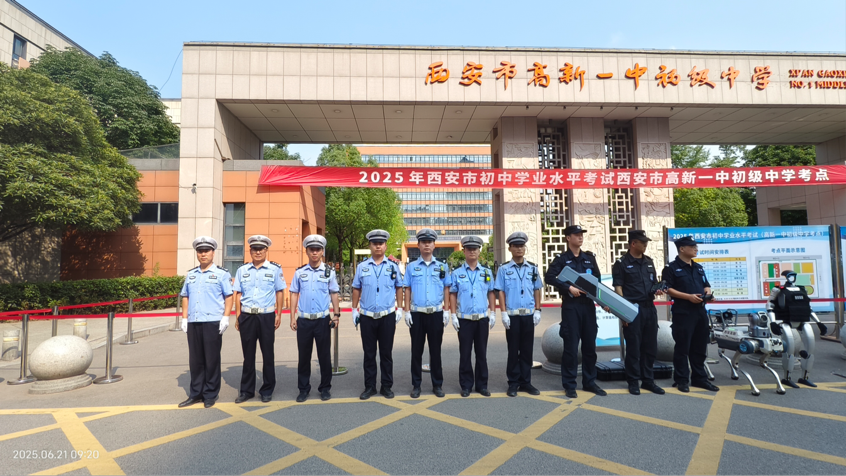 提前行动全警动员 交管高新大队全力护航中考