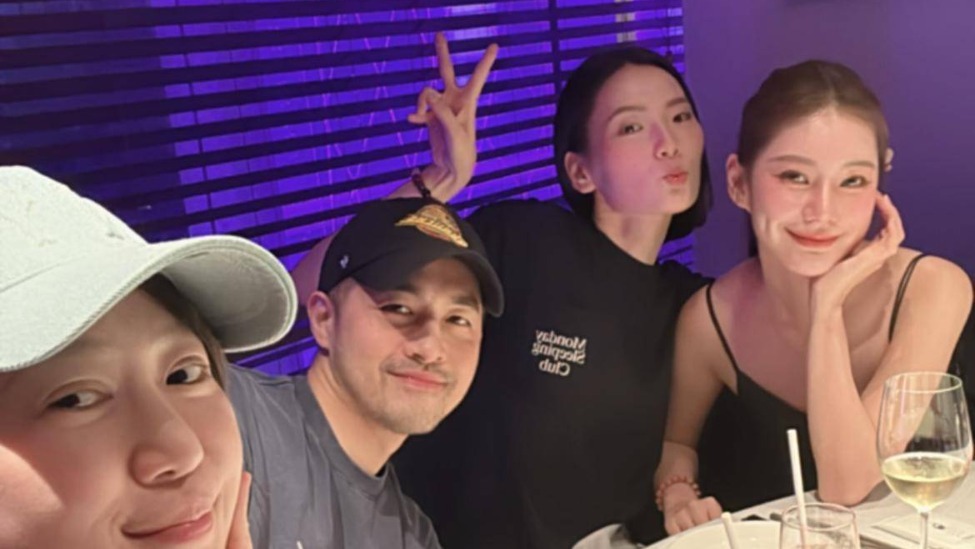 马筱梅最新聚会照曝光，一男子身份惹质疑，和绯闻男友被扒新细节！封面图