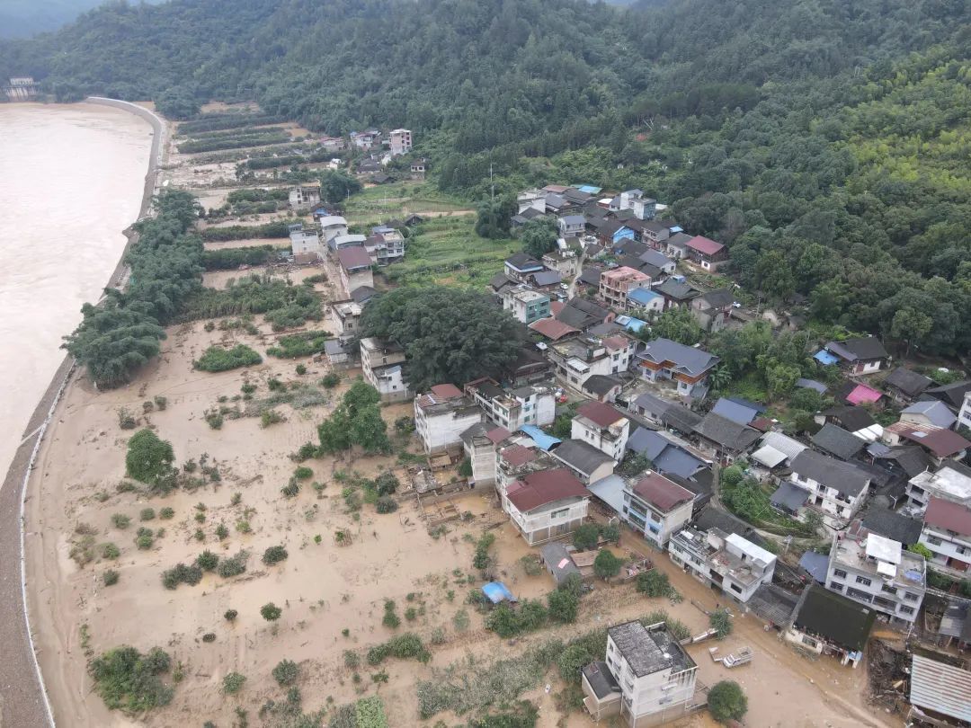 貴州榕江再次遭受洪水災害 萍鄉跨越700公里馳援