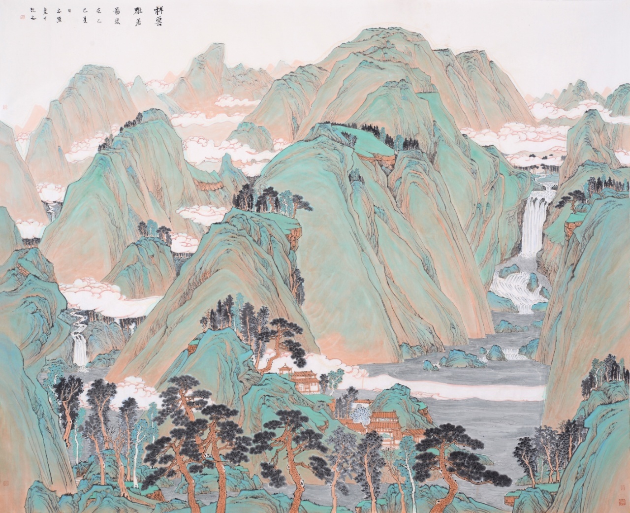 从和樾艺术馆走向佛罗伦萨——靳志强水墨艺术展在石家庄市藁城区和樾艺术空间举行