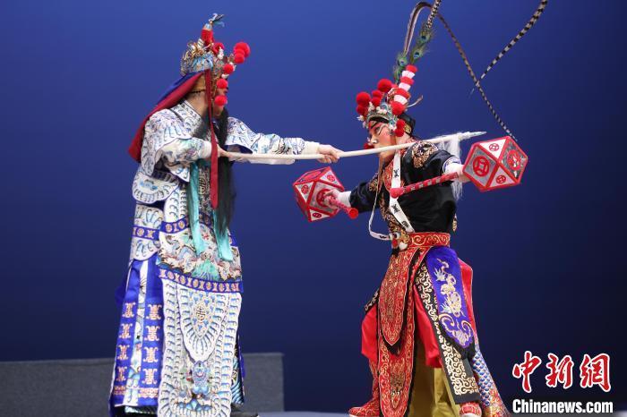 贛劇《南柯記》在江西省贛劇院大劇場上演（圖）