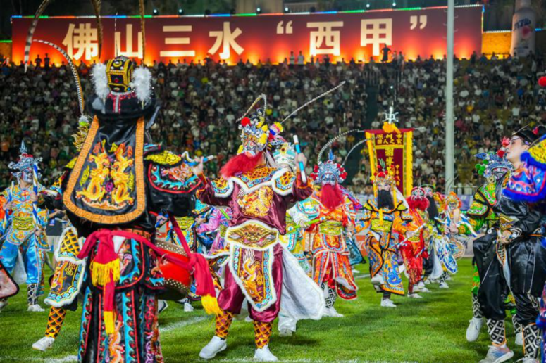 往届佛山“西甲”之夜热闹场面。资料图。