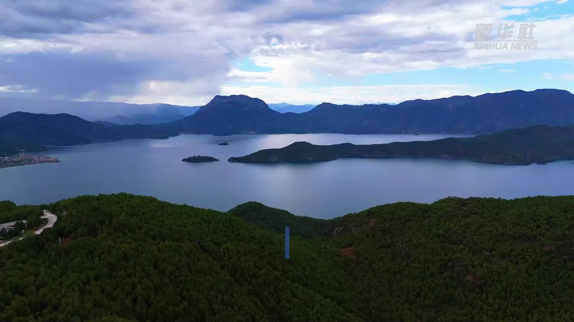 云南泸沽湖：波叶海菜花迎来盛花期