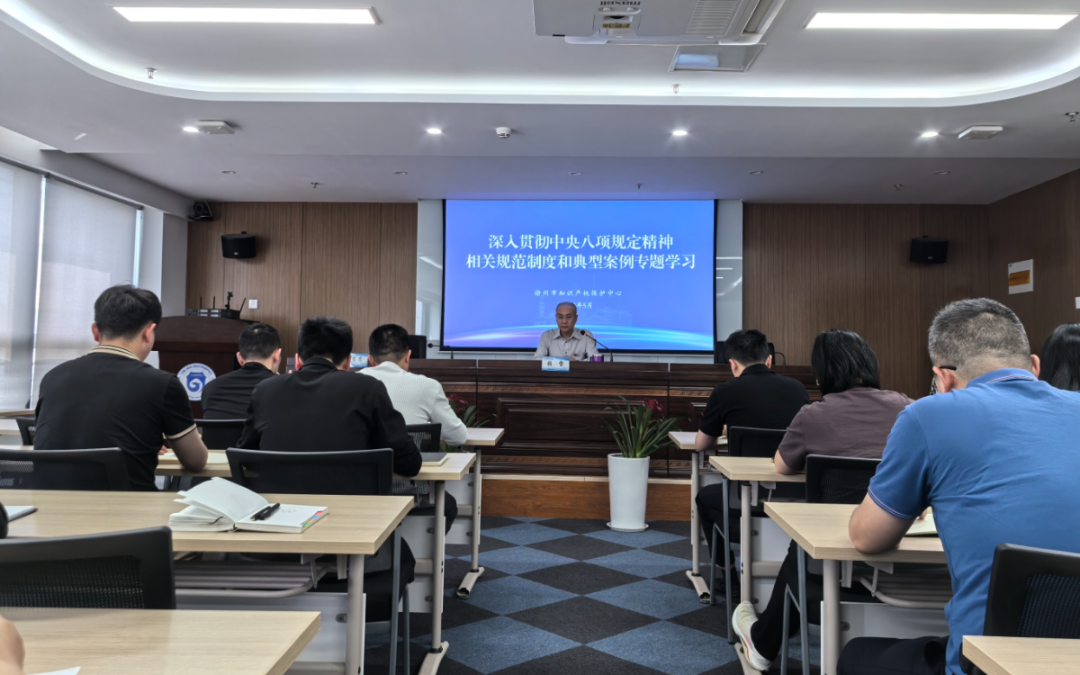 徐州市知识产权保护中心党支部荣获先进党支部表彰