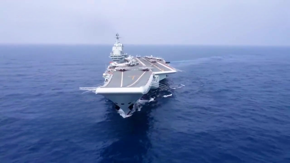 视频：访港航母编队超强阵容自我介绍