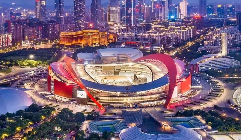 “宁苏对决”将在南京奥体中心进行。 方飞 图