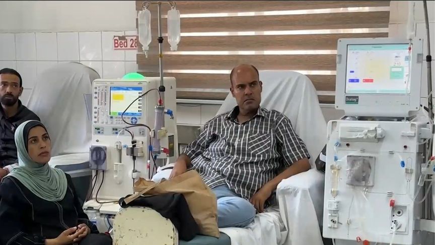 加沙医疗资源严重短缺 逾千肾病患者濒死  有肾衰竭等同被判死刑