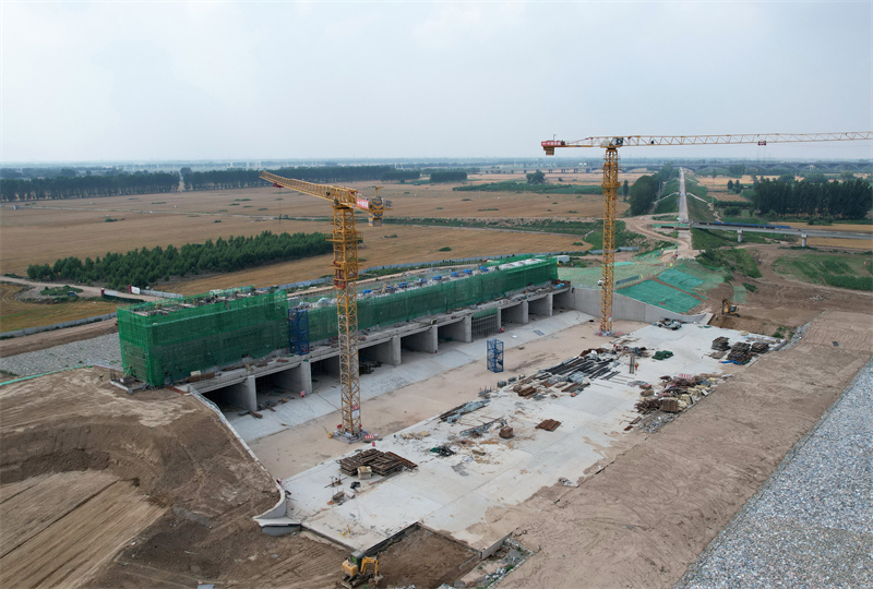 河北高碑店：兰沟洼蓄滞洪区工程建设忙（2）.jpg