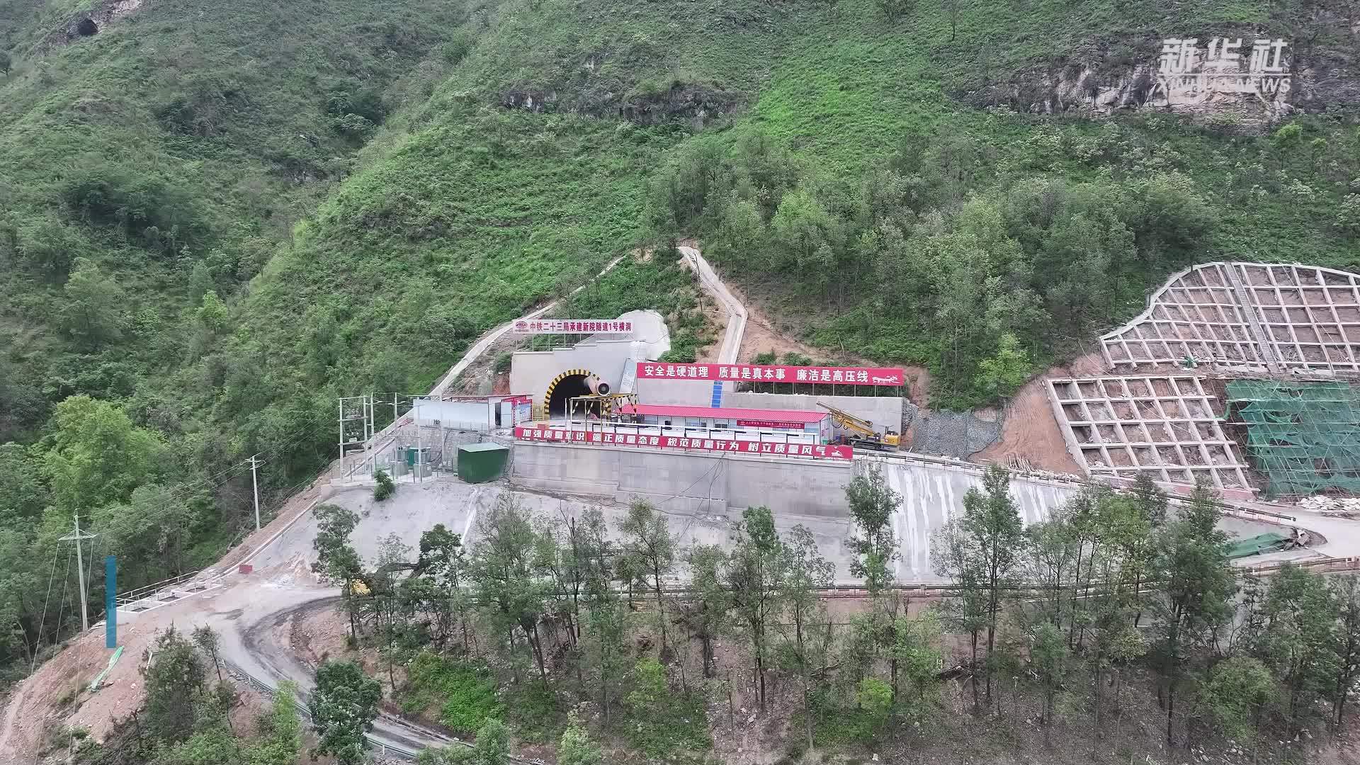 黄百铁路贵州段重难点隧道建设取得新进展