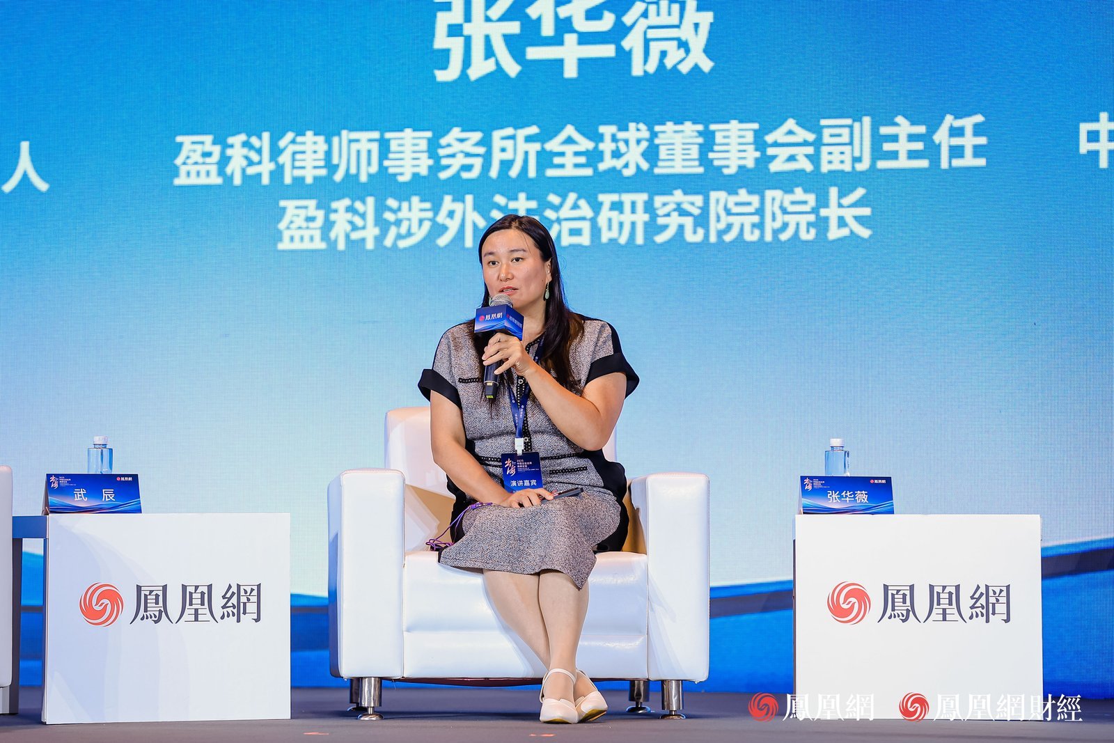 盈科律师事务所全球董事会副主任、盈科涉外法治研究院院长张华薇