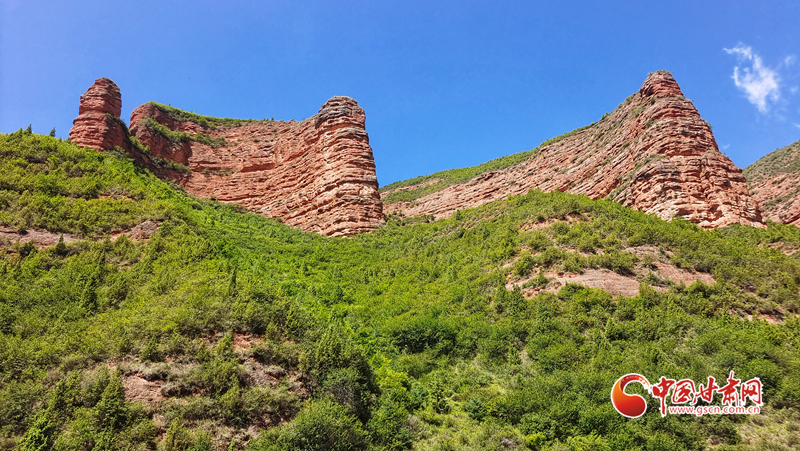 冶力关旅游区赤壁幽谷景点