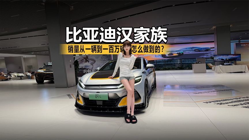 销量从一辆到一百万辆，比亚迪汉家族是怎么做到的？